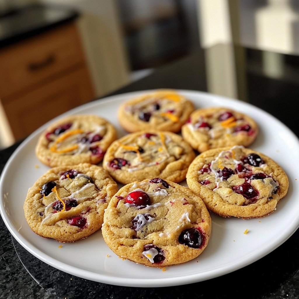 Best Christmas Cranberry Orange Cookies Recipe