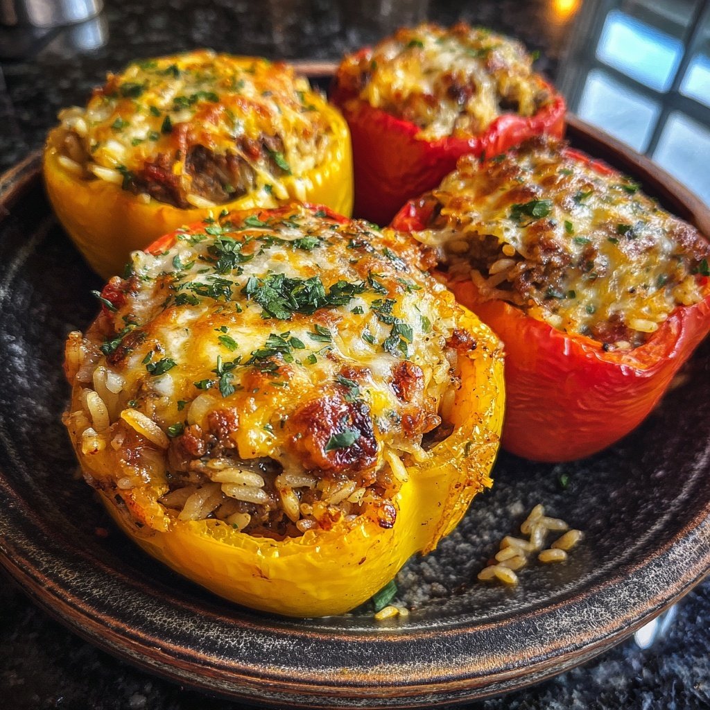 Sunday Stuffed Bell Peppers
