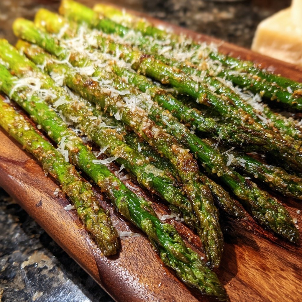 Roasted Asparagus with Parmesan