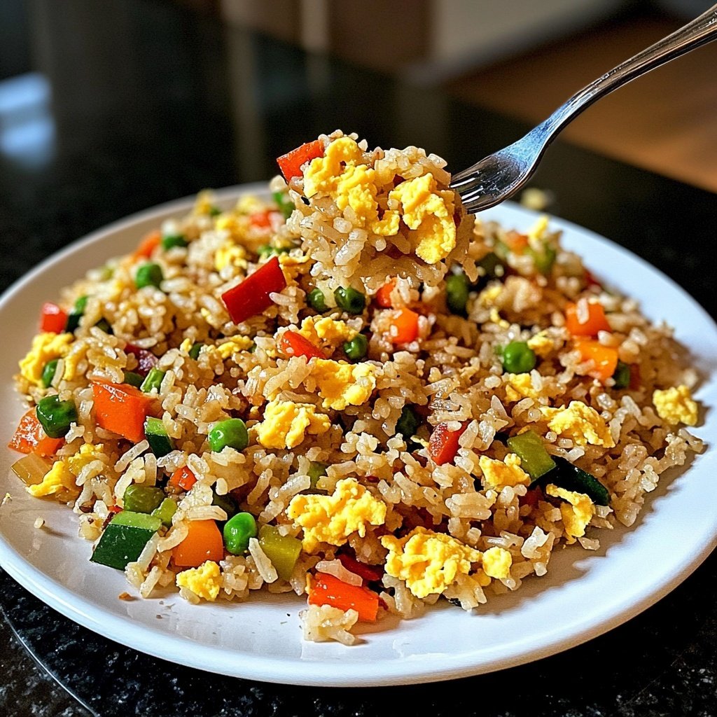 Easy Egg Fried Rice Just Like Chinese Takeout